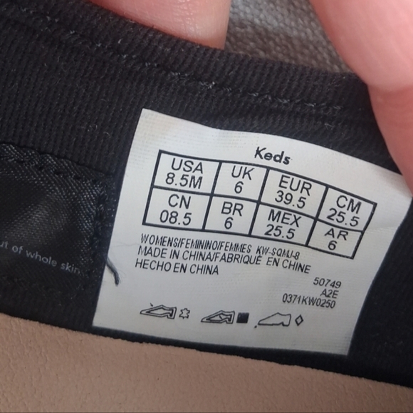 Keds Flats Womens Mary Jane Cow Tan Leather Square Toe Adjustable Buckle 8.5 M - Picture 3 of 15